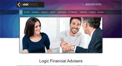 Desktop Screenshot of logicfinancial.com.au