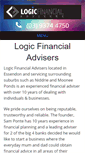 Mobile Screenshot of logicfinancial.com.au